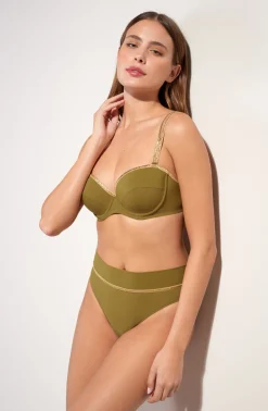 Pain de Sucre Bandeaux|Maillots Lurex Doré*baby Bronze