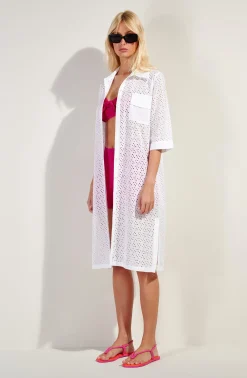 Pain de Sucre Robes|Tenues De Plage*capu Blanc