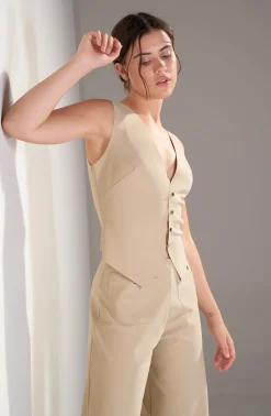 Pain de Sucre Gilets|Tops*gabie Noir Rayé