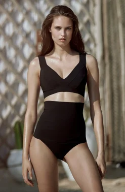 Pain de Sucre Maillots 2 Pièces|Poitrine Généreuse*naomy Noir
