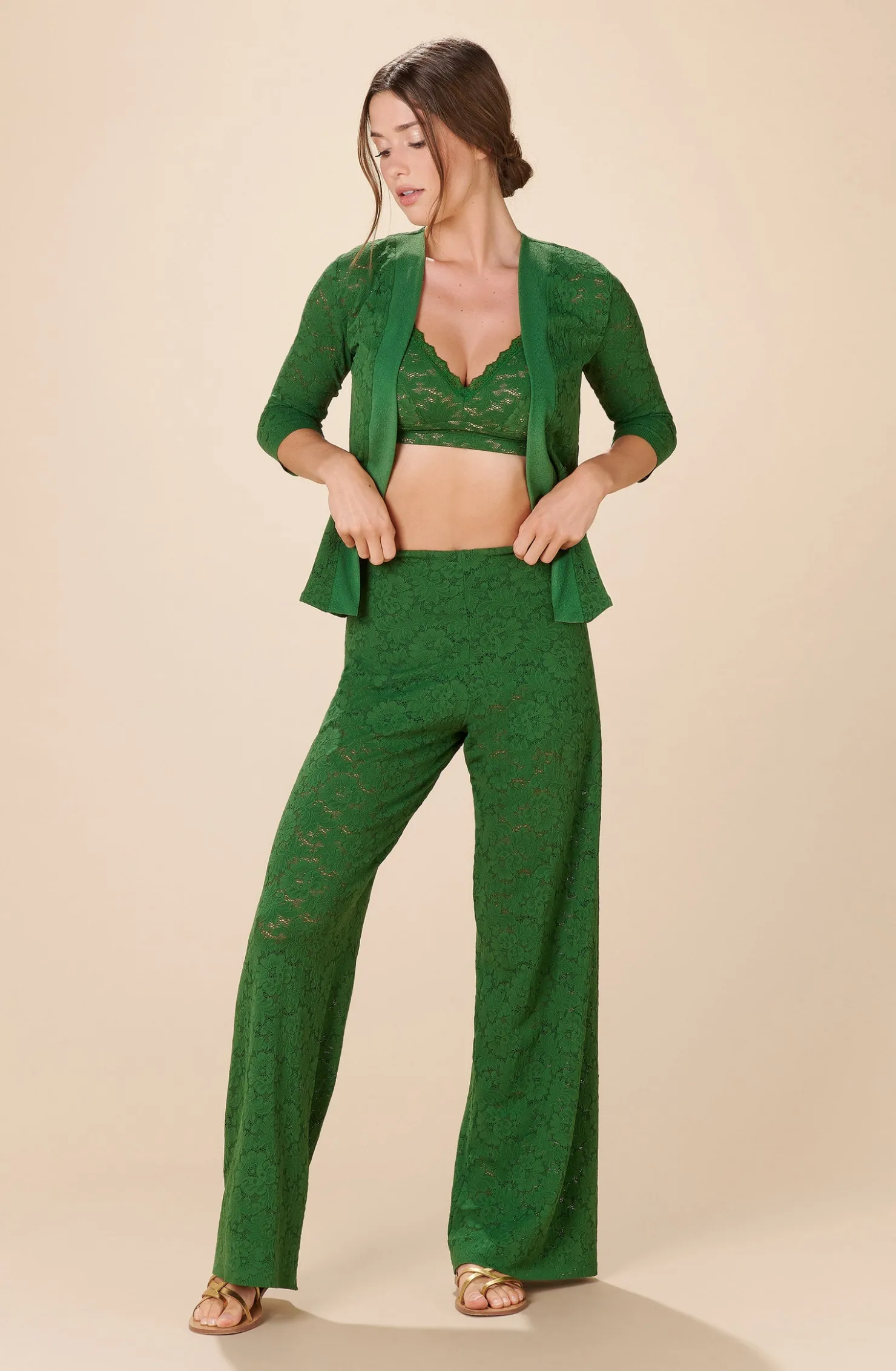 Pain de Sucre Pantalons & Shorts*paco Vert Olive