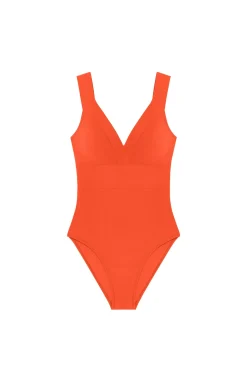 Pain de Sucre Poitrine Généreuse|Maillots 1 Pièce*pipper Orange