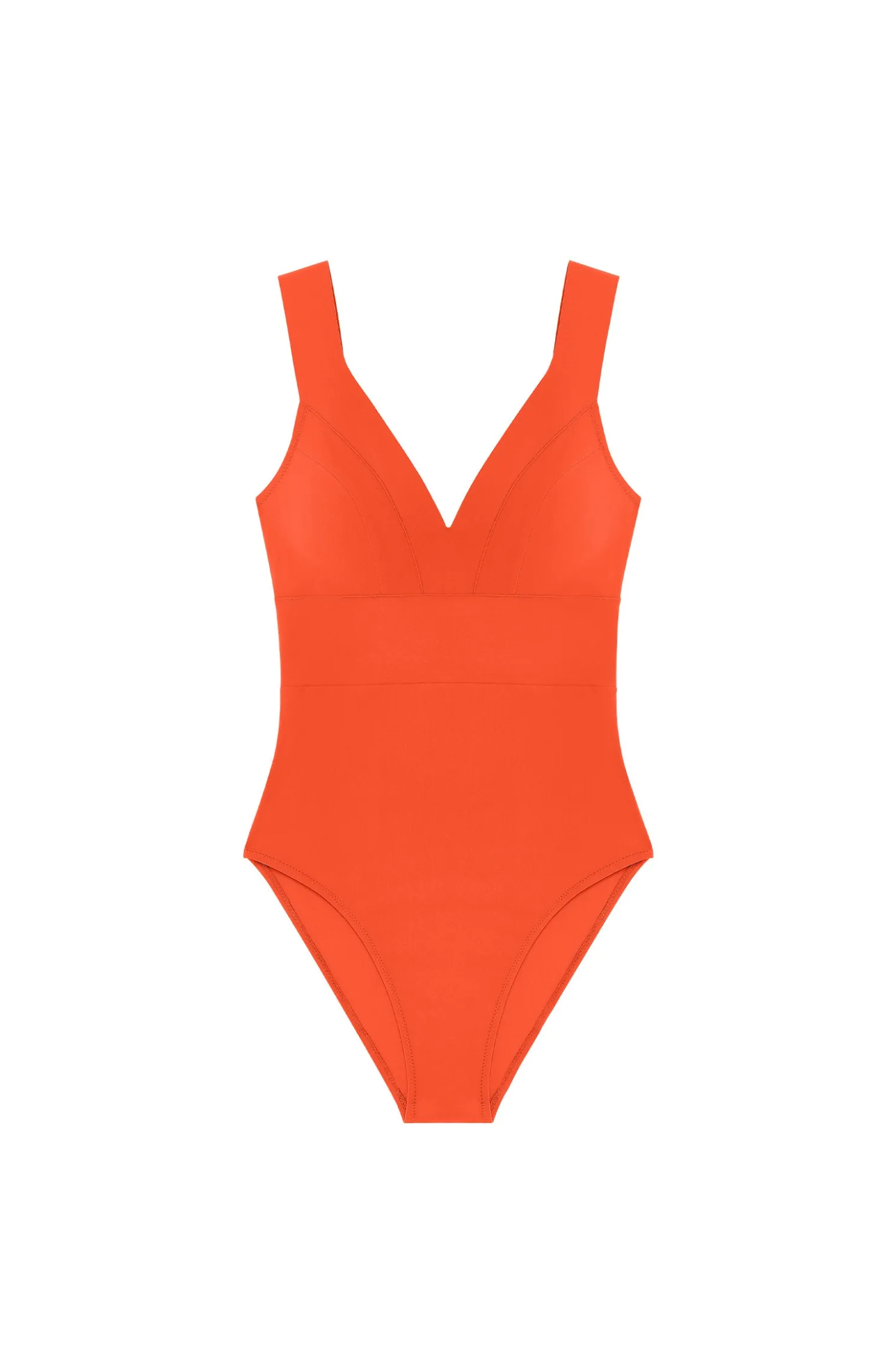 Pain de Sucre Poitrine Généreuse|Maillots 1 Pièce*pipper Orange