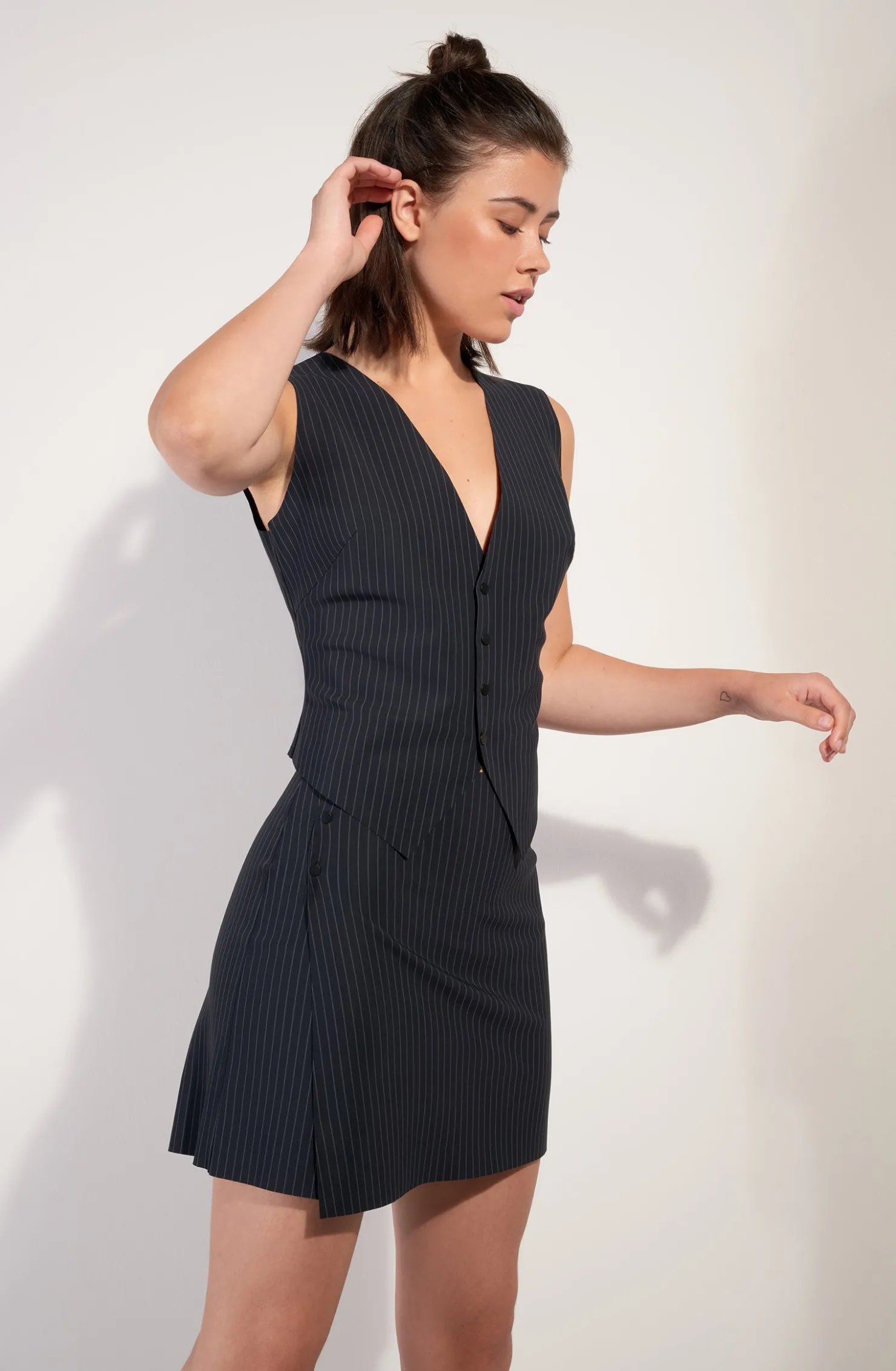 Pain de Sucre Pantalons & Shorts|Jupes*stann Noir Rayé