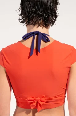 Pain de Sucre Tenues De Plage|Poitrine Menue*tako Orange
