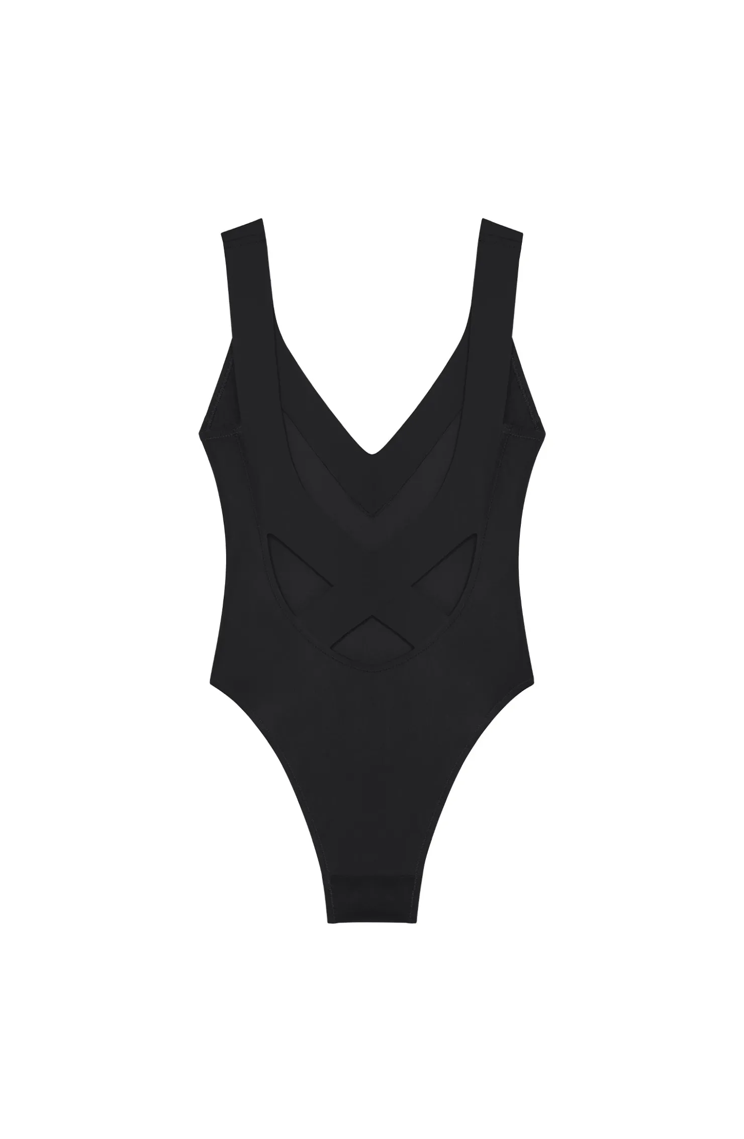 Pain de Sucre Poitrine Menue|Maillots Noirs*yao Noir